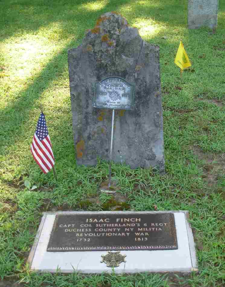 Isaac Finch Grave Marker
