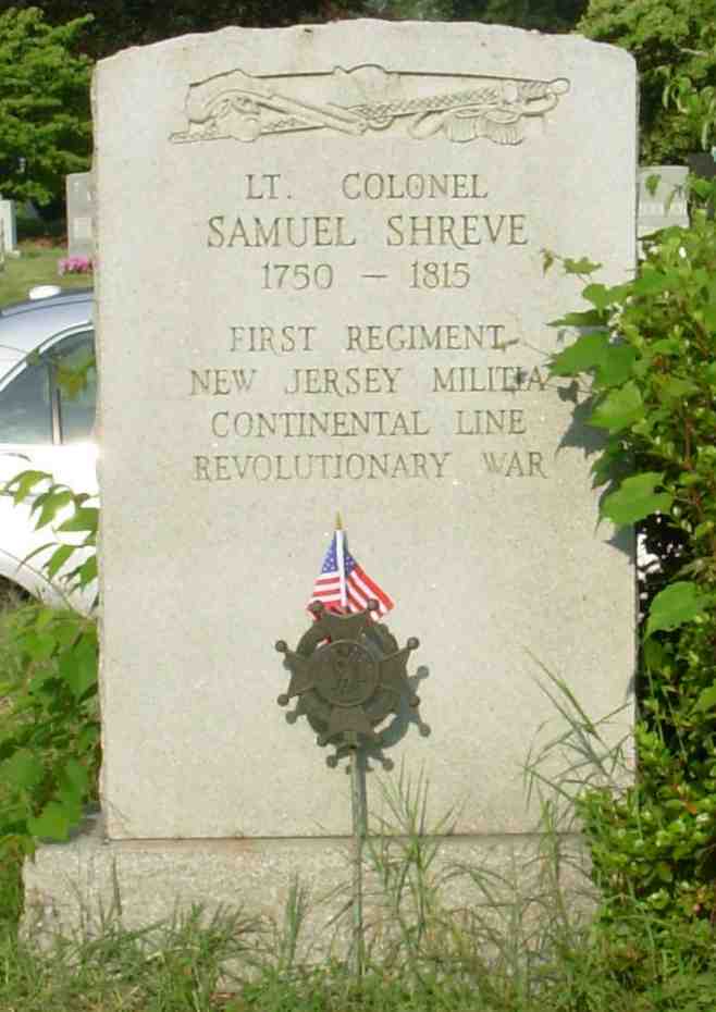 Samuel Shreve Grave Marker